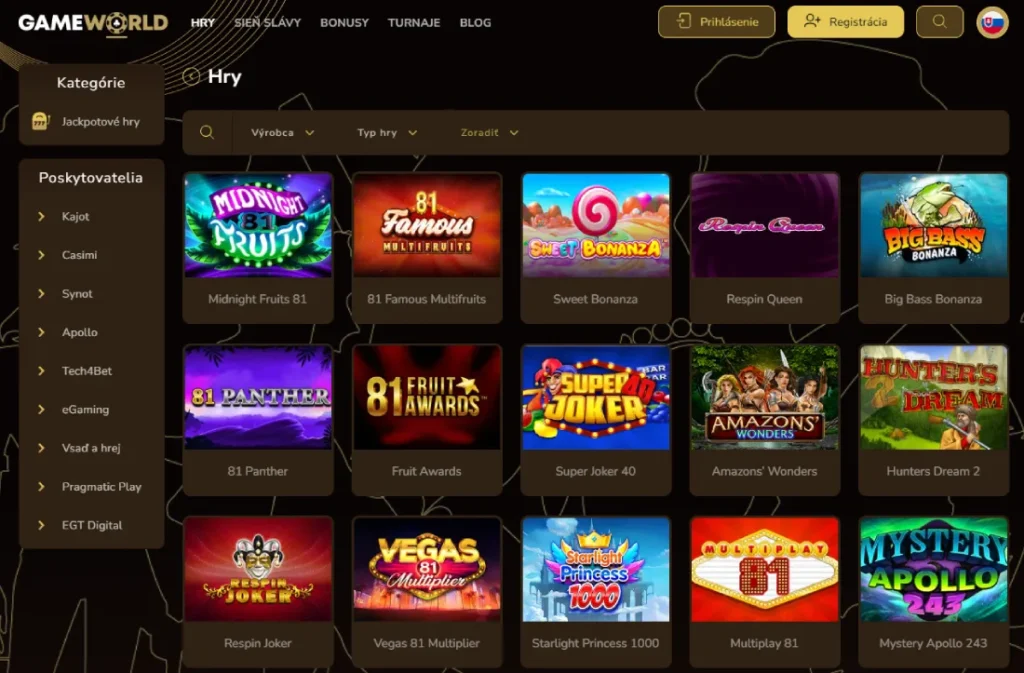 gameworldbet automaty