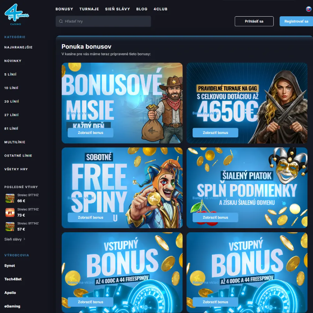 go4games bonusy