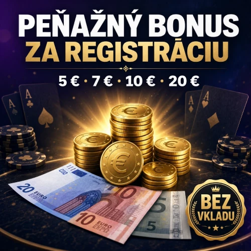 peňažný bonus bez vkladu