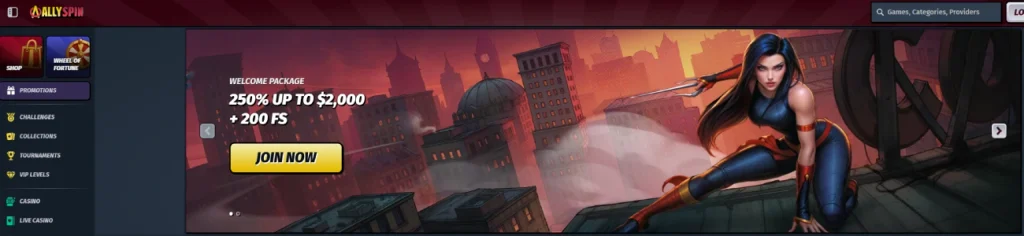 allyspin casino bonus