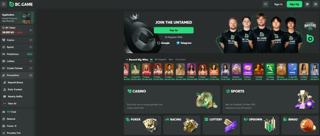 bc game casino dom