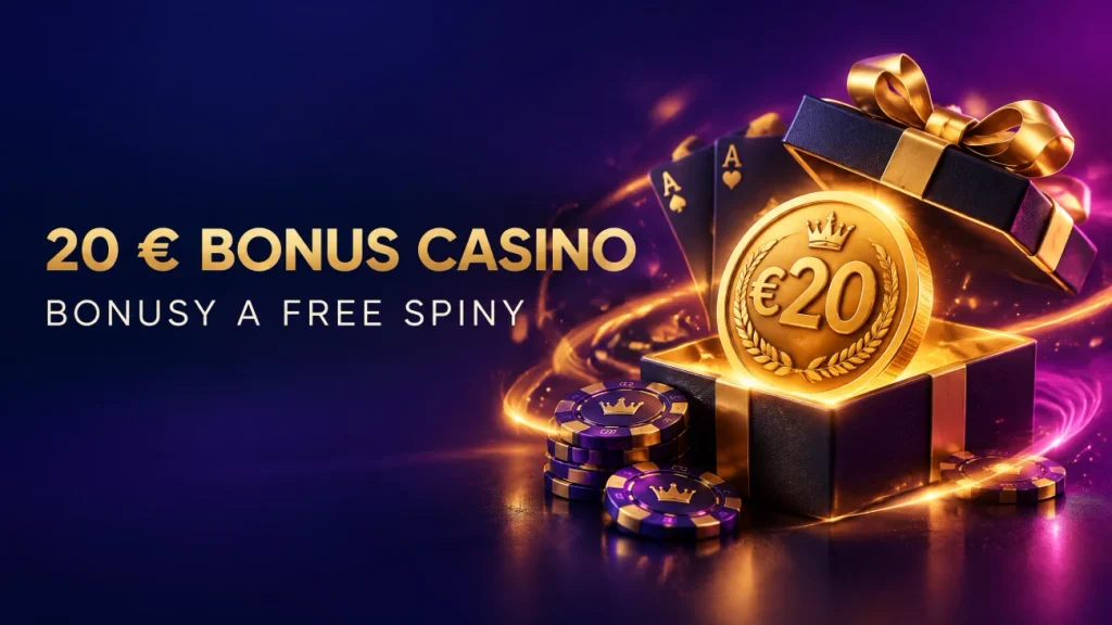 20€ bonus casino banner