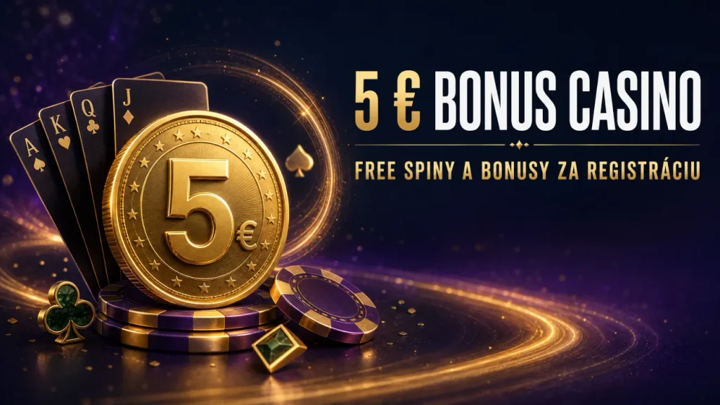 5€ bonus casino hero image